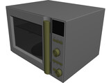 Microwave Oven 3D Model preview