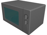 Microwave 3D Model preview
