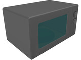 Microwave 3D Model