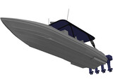 Midnight Express Interceptor 3D Model