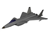MiG-1.44 (MiG-39) 3D Model preview