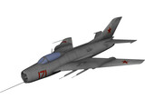 MiG-19 3D Model preview