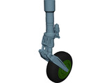Mig-21 Front Gear 3D Model preview