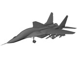 MiG-29 Fulcrum 3D Model preview