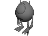 Mike from Monsters Inc. 3D Model preview