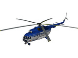 Mil Mi-17 Romanian Police 3D Model preview