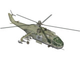 Mil Mi-24 Hind B 3D Model