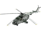 Mil Mi-8MT Hip 3D Model