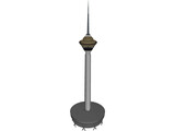 Milad Tehran Tower 3D Model