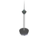 Milad Tehran Tower 3D Model
