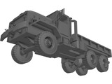 Military Transport Truck 3D Model