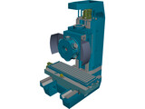 Milling Machine 3D Model preview