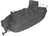 Mini-boat 3D Model