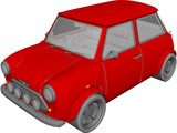 Mini Cooper 3D Model preview