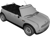 Mini Cooper Cabrio 3D Model preview
