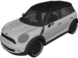 Mini Cooper Countryman 3D Model preview