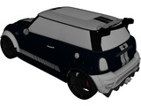 Mini Cooper R56 Widebody 3D Model preview