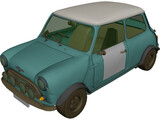 Mini Cooper S (1964) 3D Model preview