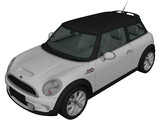 Mini Cooper S (2011) 3D Model preview