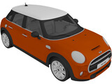 Mini Cooper S 5-door 3D Model