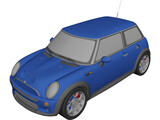 Mini Cooper S 3D Model preview