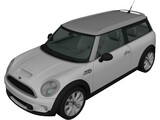 Mini Cooper S Clubman (2011) 3D Model preview