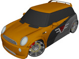 Mini Cooper [Tuned] 3D Model preview