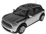 Mini Countryman (2011) 3D Model preview