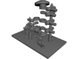 Miniature Confocal System 3D Model preview