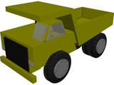 Mining Dump Truck 3D Model preview