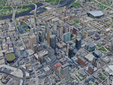 Minneapolis City, USA (2023) 3D Model preview