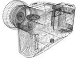 Minolta Photo Camera 3D Model