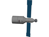 MIR Space Station Command Module 3D Model preview