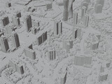 Mississauga City, ON, Canada (2023) 3D Model