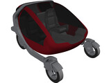 MIT POD Car 3D Model