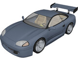 Mitsubishi 3000GT [Tuned] 3D Model preview