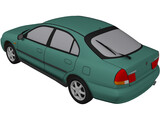 Mitsubishi Carisma (1998) 3D Model