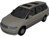 Mitsubishi Chariot Grandis (1997) 3D Model preview