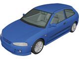 Mitsubishi Colt (1998) 3D Model preview