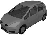 Mitsubishi Colt 5-door 3D Model preview
