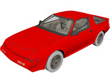 Mitsubishi Conquest (1988) 3D Model preview
