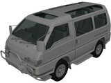 Mitsubishi Delica (1986) 3D Model preview