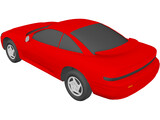 Mitsubishi Eclipse [Eagle Talon, Dodge Stealth] (1994) 3D Model