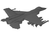 Mitsubishi F-2 Viper Zero 3D Model