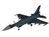 Mitsubishi F-2 3D Model preview