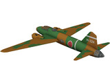 Mitsubishi G4M1 Betty 3D Model