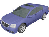 Mitsubishi Galant (2009) 3D Model preview