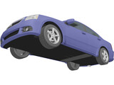 Mitsubishi Galant (2009) 3D Model