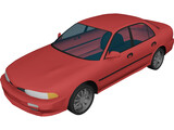 Mitsubishi Galant 3D Model preview