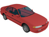 Mitsubishi Galant 3D Model